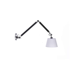Kinkiet ZYTA WALL S white AZ1844+AZ2605 śr.36cm AZZARDO