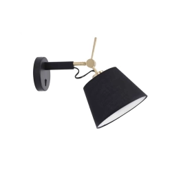 Lampa ścienna ZYTA WALL XS złota AZ4185 śr.20cm AZZARDO