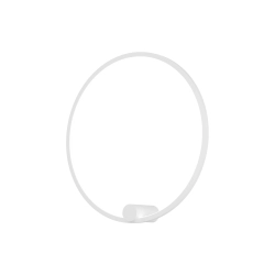 Kinkiet Ringa M 1xLED biały WL0116-M-WH yaskr
