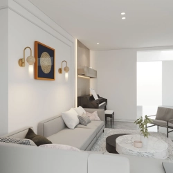 Kinkiet Bilo I 1xG9 Złoty Mosiądz WL0111 yaskr