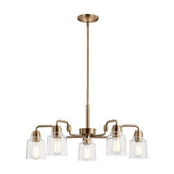 Żyrandol Aivian – 5 źródła światła KL-AIVIAN5-WBR Elstead Lighting