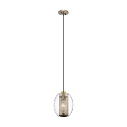 Mała lampa wisząca Asher II – 1 źródło światła KL-ASHER-MP-AP Elstead Lighting