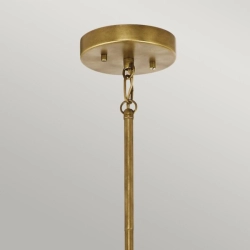 kinkiecik.pl Lampa wisząca Aster – 3 źródła światła – Naturalny mosiądz KL-ASTER-P-NBR Elstead Lighting