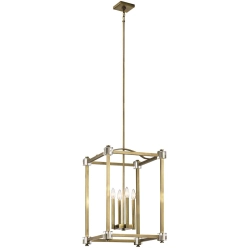 kinkiecik.pl Duża lampa wisząca Cayden – 4 źródła światła KL-CAYDEN-P-L Elstead Lighting