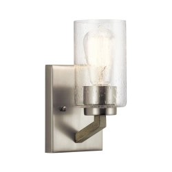 Kinkiet Deryn – 1 źródło światła – Postarzana antyczna szarość KL-DERYN1-DAG Elstead Lighting