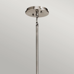 kinkiecik.pl Lampa wisząca Emory – 4 źródła światła – Klasyczny pewter KL-EMORY-P-M-CLP Elstead Lightnig