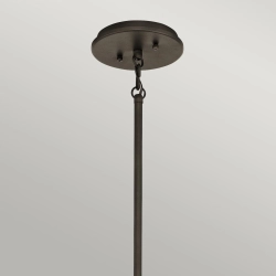 kinkiecik.pl Mała lampa wisząca Emory – 3 źródła światła – Stary brąz KL-EMORY-P-S-OZ Elstead Lightnig