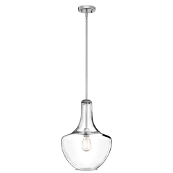 kinkiecik.pl Lampa wisząca Everly – 1 źródło światła – Chrom KL-EVERLY-P-M-CH Elstead Lighting