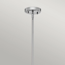 kinkiecik.pl Lampa wisząca Everly – 1 źródło światła – Chrom KL-EVERLY-P-M-CH Elstead Lighting
