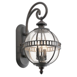 kinkiecik.pl Latarnia naścienna Halleron – 2 źródła światła KL-HALLERON-2S Elstead Lighting