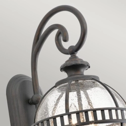 kinkiecik.pl Latarnia naścienna Halleron – 2 źródła światła KL-HALLERON-2S Elstead Lighting
