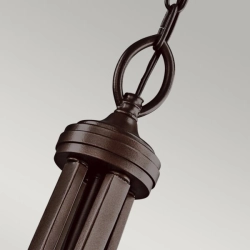 kinkiecik.pl Duża lampa wisząca Lacey – 4 źródła światła – Ciepły ciemny brąz KL-LACEY-P-L-MB Elstead Lighting