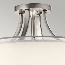 kinkiecik.pl Półplafon Lacey – 4 źródła światła – Antyczny pewter KL-LACEY-SFM-AP Elstead Lighting