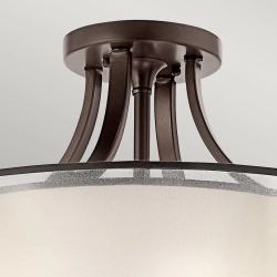 kinkiecik.pl Półplafon Lacey – 4 źródła światła – Ciepły ciemny brąz KL-LACEY-SFM-MB Elstead Lighting