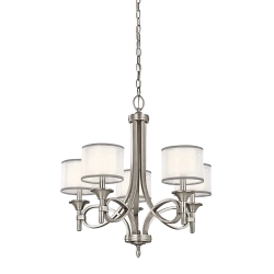 kinkiecik.pl Żyrandol Lacey – 5 źródeł światła – Antyczny pewter KL-LACEY5-AP Elstead Lighting