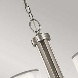 kinkiecik.pl Żyrandol Lacey – 5 źródeł światła – Antyczny pewter KL-LACEY5-AP Elstead Lighting
