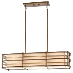 kinkiecik.pl Prostokątna lampa wisząca Moxie – 3 źródła światła KL-MOXIE-ISLE Elstead Lightnig