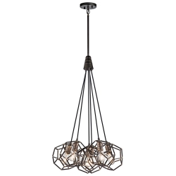 kinkiecik.pl Żyrandol Rocklyn – 6 źródła światła KL-ROCKLYN6-RS Elstead Lighting