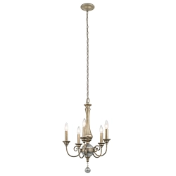 kinkiecik.pl Mały żyrandol Rosalie – 5 źródeł światła KL-ROSALIE-5A Elstead Lighting