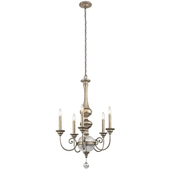 kinkiecik.pl Żyrandol Rosalie – 5 źródeł światła KL-ROSALIE-5B Elstead Lighting