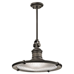 kinkiecik.pl Duża lampa wisząca Sayre – 1 źródło światła – Stary brąz KL-SAYRE-P-XL-OZ Elstead Lighting