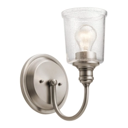 Kinkiet Waverly – 1 źródło światła – Klasyczny pewter KL-WAVERLY1-CLP Elstead Lighting