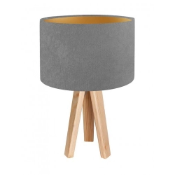 Klasyczna lampa biurkowa Kamelia złota 010s-014 1 MacoDesign - zdjęcie produktu