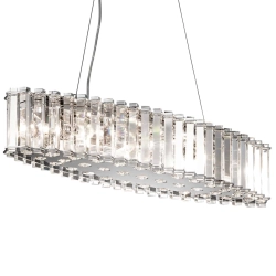 kinkiecik.pl Owalna lampa wisząca Crystal Skye – 8 źródeł światła KL-CRYSTAL-SKYE-ISLE Elstead Lightnig