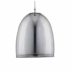 Klosz do Lampy RONDA 9120 chrom ALFA zarysowany chrom - zdjęcie produktu