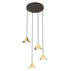 Lampa wisząca ELIT 4 PREMIUM GOLD 1329/4PREM EMIBIG Lighting - zdjęcie produktu