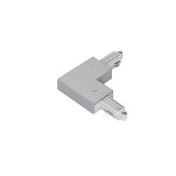 Łącznik kątowy do szyny 1-fazowej 1-circuit L type connector silver I HT-J02/I/SV ITALUX - zdjęcie produktu