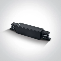 kinkiecik.pl Łącznik prosty 16A Black connector live 41010A/B ONE LIGHT