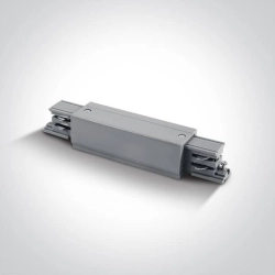 kinkiecik.pl Łącznik prosty 16A Grey connector live 41010A/G ONE LIGHT