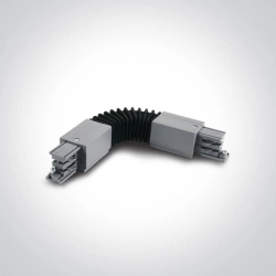 kinkiecik.pl Łącznik wyginany 16A Grey Flexible corner 41024A/G ONE LIGHT