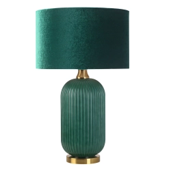 Lampa stołowa Tamiza 65 cm zielona 1xE27 LP-1515/1T big green Light Prestige