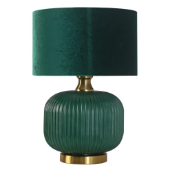 Lampa stołowa Tamiza 48 cm zielona 1xE27 LP-1515/1T small green Light Prestige