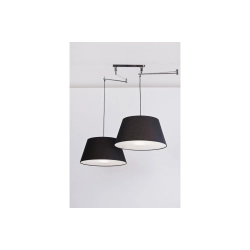 Lampa wisząca NATALIA 2 S BLACK AZ1923+AZ2590 AZZARDO