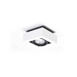 Plafon Nikea 1 ES111 (white/black) AZ4436 AZZARDO