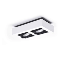 Plafon Nikea 2 ES111 (white/black) AZ4439 AZZARDO