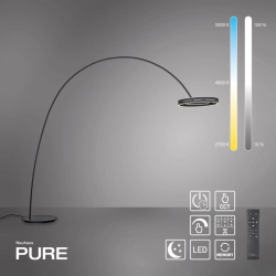 Lampa podłogowa PURE Loop-Bow 561-18 Paul Neuhaus - zdjęcie produktu