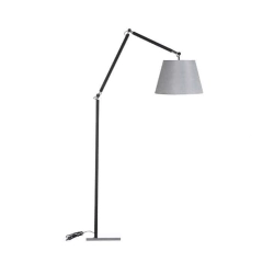 Lampa podłogowa ZYTA FLOOR grey AZ1849+AZ2601 śr.26cm AZZARDO