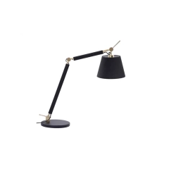 Lampa stołowa ZYTA S TABLE złota AZ4188+AZ2600 śr. 26cm AZZARDO