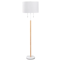 Lampa stojąca Fogo 2xE27 biała LP-0304/2F WH LIGHT PRESTIGE