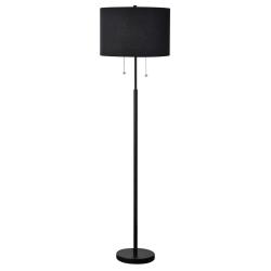 Lampa stojąca Fogo 2xE27 czarna LP-0304/2F BK LIGHT PRESTIGE