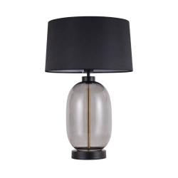 Lampa stołowa Amur dymna 1xE27 LP-919/1T smoked Light Prestige