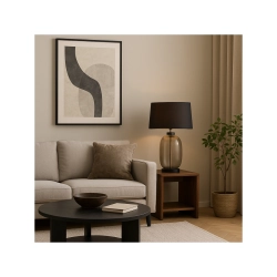 Lampa stołowa Amur dymna 1xE27 LP-919/1T smoked Light Prestige