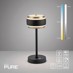 Lampa stołowa PURE FALLING RINGS 4503-18 Paul Neuhaus by Zuma - zdjęcie produktu