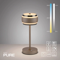 Lampa stołowa PURE FALLING RINGS 4503-97 Paul Neuhaus by Zuma - zdjęcie produktu