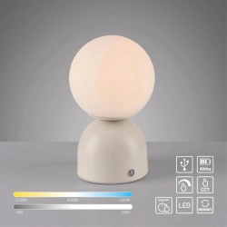 Lampa stołowa RUDI 19218-39 Paul Neuhaus Schöner Wohnen - zdjęcie produktu