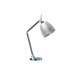 Lampa stołowa ZYTA S TABLE ALU aluminium AZ2307+AZ2593 śr.18cm AZZARDO